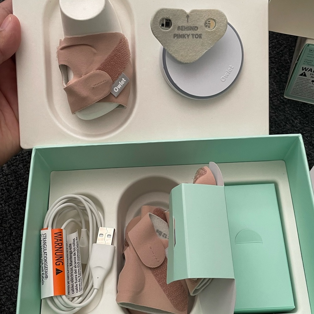 Owlet smart sock and camera